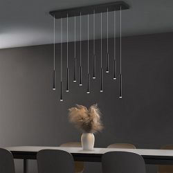 Tubular Rectangular LED Pendants