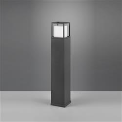 Witham IP54 800mm Outdoor Anthracite LED Post Light 477860142