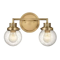 Poppy Double Bathroom Wall Lights 