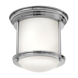 Hadrian IP44 Rated Bathroom Flush Opal Ceiling Lights