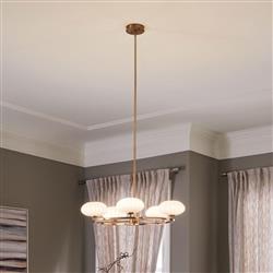 Pim Bathroom Five Light pendants