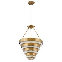 Heritage Brass 4 Light Semi-Flush/Pendant QN-ECHELON-4P