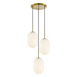 Alias Round Three Light Ceiling Pendants