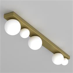 Bibione 5-Light Rectangular Ceiling Fittings