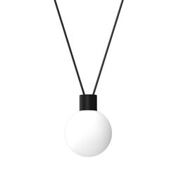 Capri Single Black Finish Pendant MLP8817