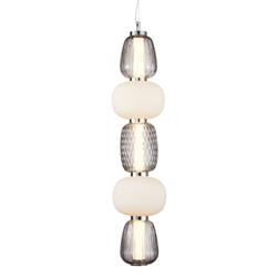 Caro LED 5 Glass Ceiling Pendant