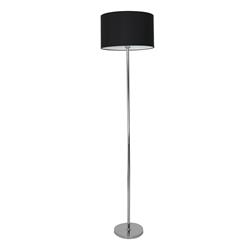 Casino Chrome Floor Lamps with Shade