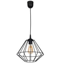 Colin Single Matt Black Ceiling Pendant MLP4789