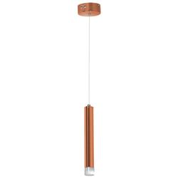 Copper LED Single Ceiling Pendant ML984