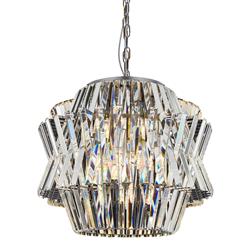 Crown Large Crystal Ceiling Pendants