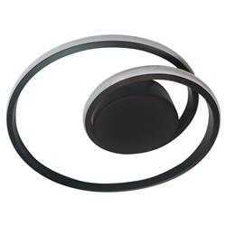 Fantasy Black LED Flush Ceiling Light ML6412