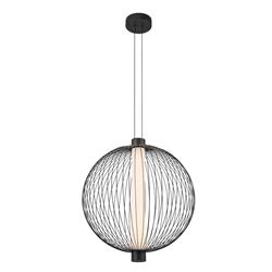 Kyoto LED Large Black And White Ceiling Pendant ML0527