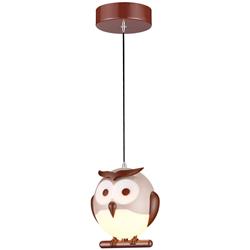 Owl Brown Ceiling Pendant ML243