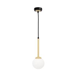 Parma Single Black And Gold Ceiling Pendant MLP4820