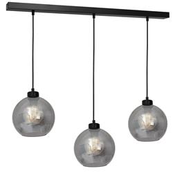 Sofia Triple Matt Black Pendant Bars