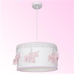 Uni Pink And White Unicorn Pendant MLP64900