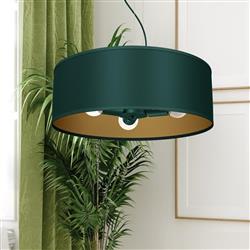 Verde 3-Light Green Ceiling Hanging Pendant MLP7879