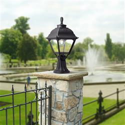 Cefa IP55 Dual-Use Black Resin Lantern MINILOT/CEFA