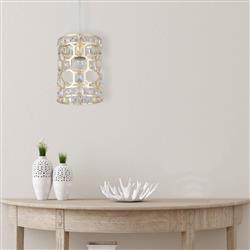 Ansbach Champagne Gold Finish Crystal Pendant LS2401CG