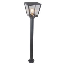 Djura 1100mm Anthracite IP44 Garden Post Light LS3911100AN