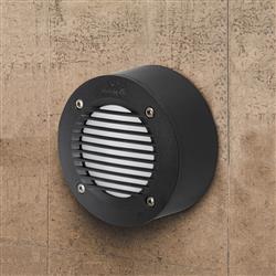 EXTRALETI 100 Round Grill IP66 Wall Light