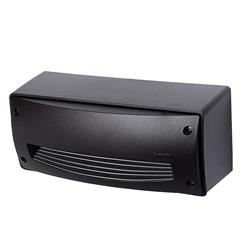 EXTRALETI 300 Black Rectangular IP66 Wall Light EXTRALETI300HSBL