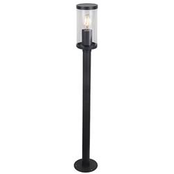 Harth 800mm IP44 Black Post Light LS397800BL