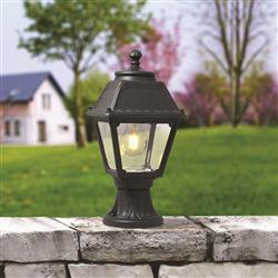 Mary IP55 Black Resin Dual-Use Lantern MIKROLOT/MARY