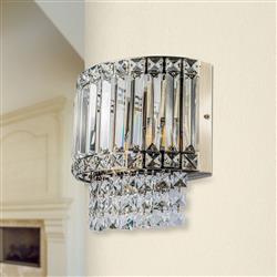 Miquella Triple Crystal Wall Light 