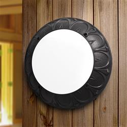 Rita IP66 Black Resin Outdoor Wall Light RITABL