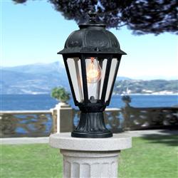 Saba Black Resin IP55 Dual-Use Lantern MIKROLOT/SABA