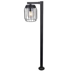 Skalitz IP44 Black Outdoor Post Light LS4121000BL