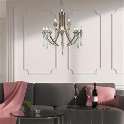 Lorian 12-Arm Crystal Ceiling Lights