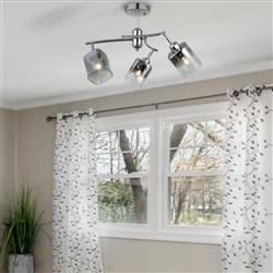 Seath 3-Light Semi Flush Fittings