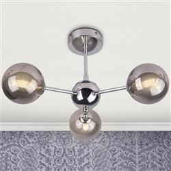 Vaati Semi-Flush 3-Arm Ceiling Light