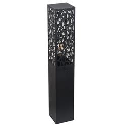 Zant 600mm IP44 Black Bollard Light LS399600BL