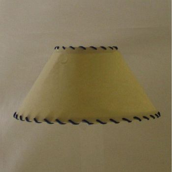 10 Inch Biche PVC Thonged Coolie Lamp Shade