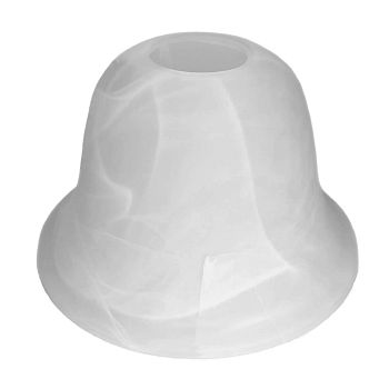 White Alabaster Murano Glass Shade CTAG001