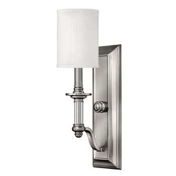 Sussex Brushed Nickel Wall Light HK-SUSSEX1