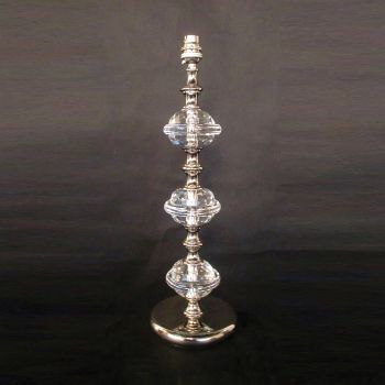BostonCrystal Orb And Polished Nickel Table Lamp ST0000F/TL/N