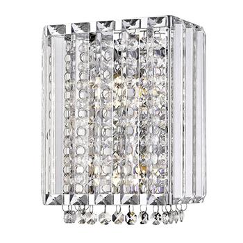 Diore Double Chrome & Crystal Wall Light CFH1925/02/WB/CH