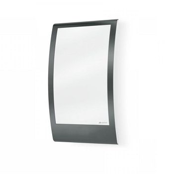 Outdoor Curved IP44 Wall Light L 22 Anthracite