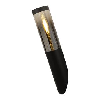 Baton IP44 Black Outdoor Wall Light 93901BK