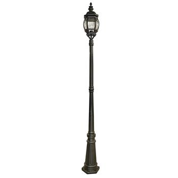 Bel Aire IP43 Matt Black Outdoor Post Light 7174