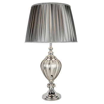 Greyson LED Chrome/Glass Urn Table Lamp