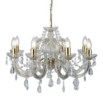 Marie Therese 8 Light Crystal Fitting 699-8