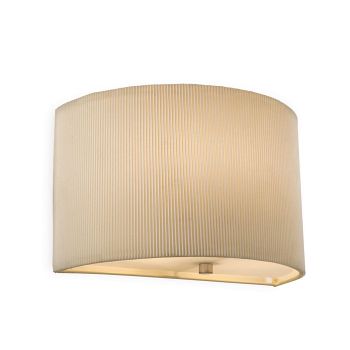 California Ribbed Cream Wall light 8632CR