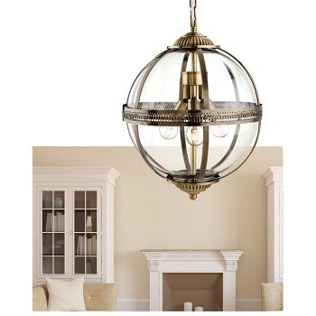 Mayfair Spherical Ceiling Pendant 3341AB