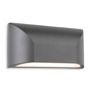 Mission IP65 LED Resin Outdoor Graphite Wall Light 4155GP
