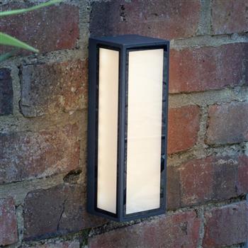 Arham LED IP65 Anthracite Outdoor Wall Light ARH2139